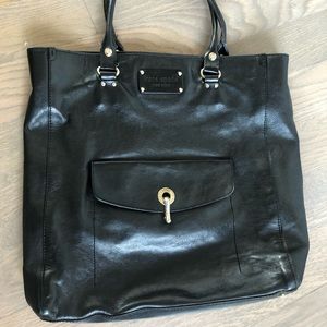 Kate Spade vintage black leather handbag
